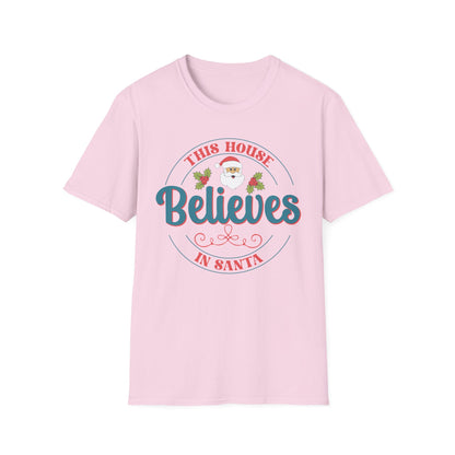 Believe In Santa T Shirt