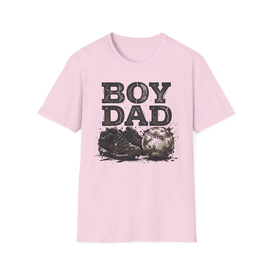 Baseball Boy Dad T Shirt