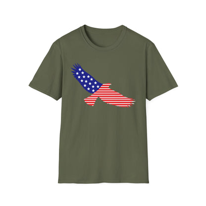 American Flag Eagle T Shirt