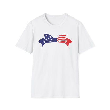 Patriotic USA Bow T Shirt