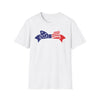 Patriotic USA Bow T Shirt