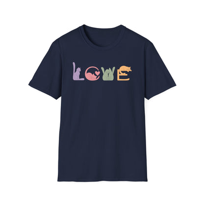 Cat Love T Shirt