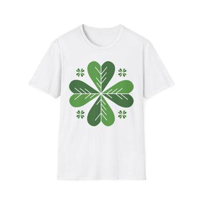 Green Lucky Clover T Shirt