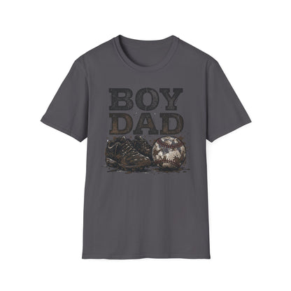 Baseball Boy Dad T Shirt