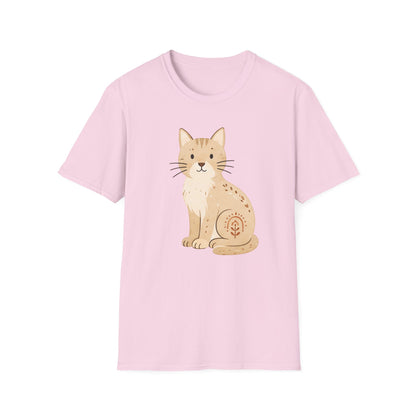 Boho Cat Lover T Shirt