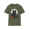 Moonlit Shadow Wolf T Shirt