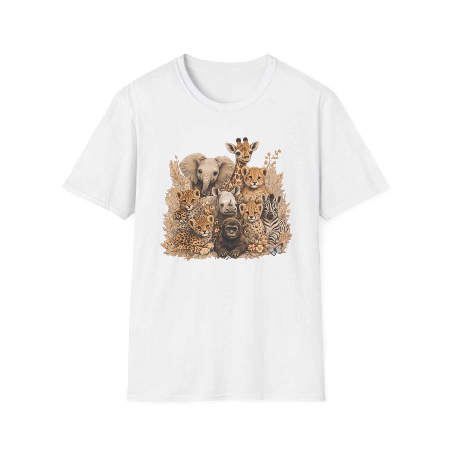 Baby Safari Friends T Shirt
