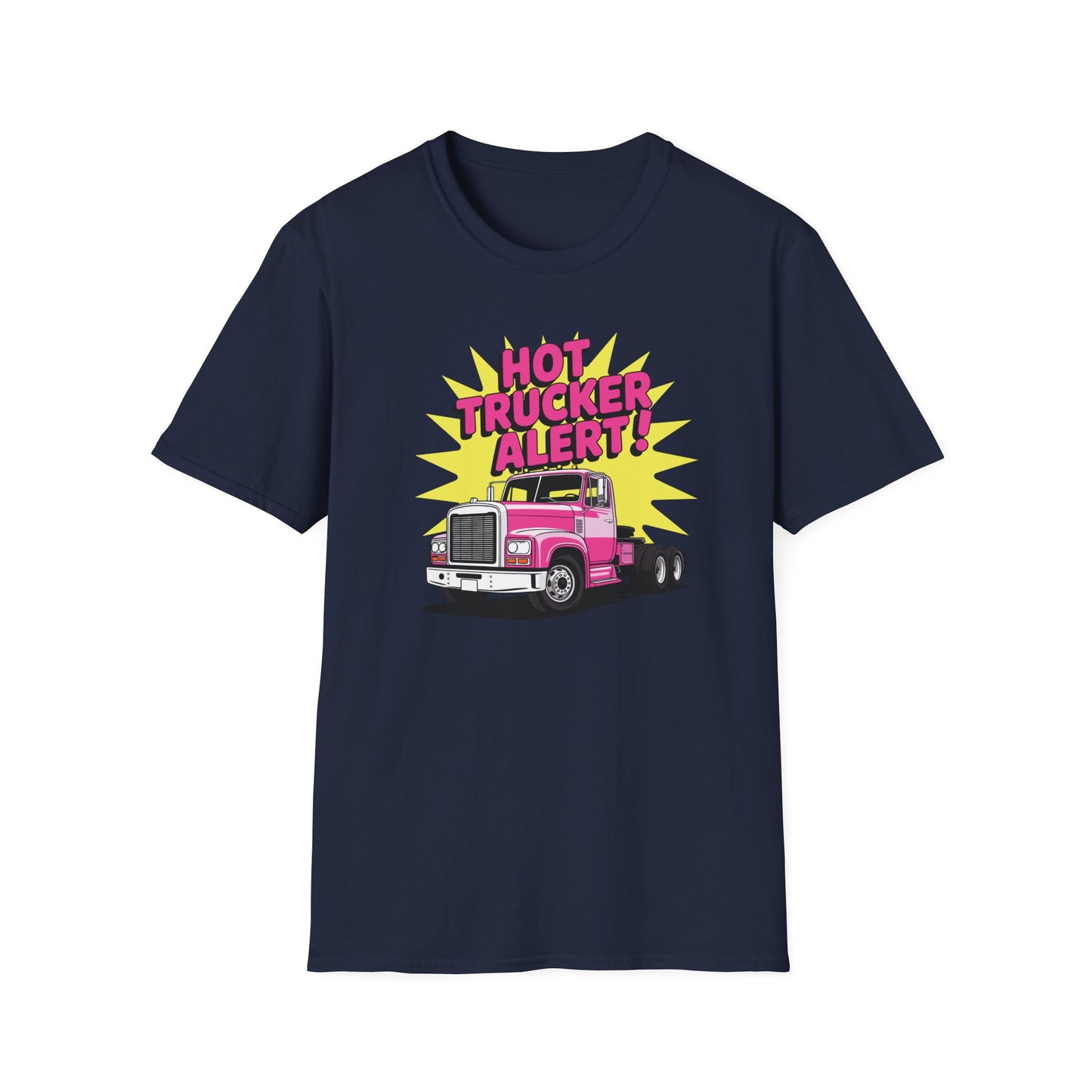 Hot Trucker Alert T Shirt