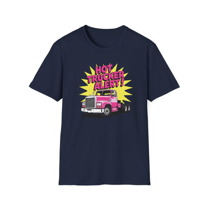 Hot Trucker Alert T Shirt