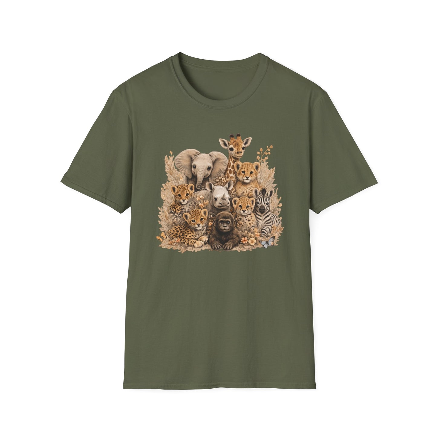 Baby Safari Friends T Shirt