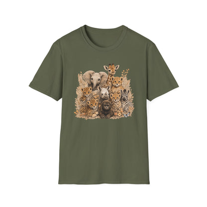 Baby Safari Friends T Shirt