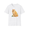 Orange Tabby Cat T Shirt