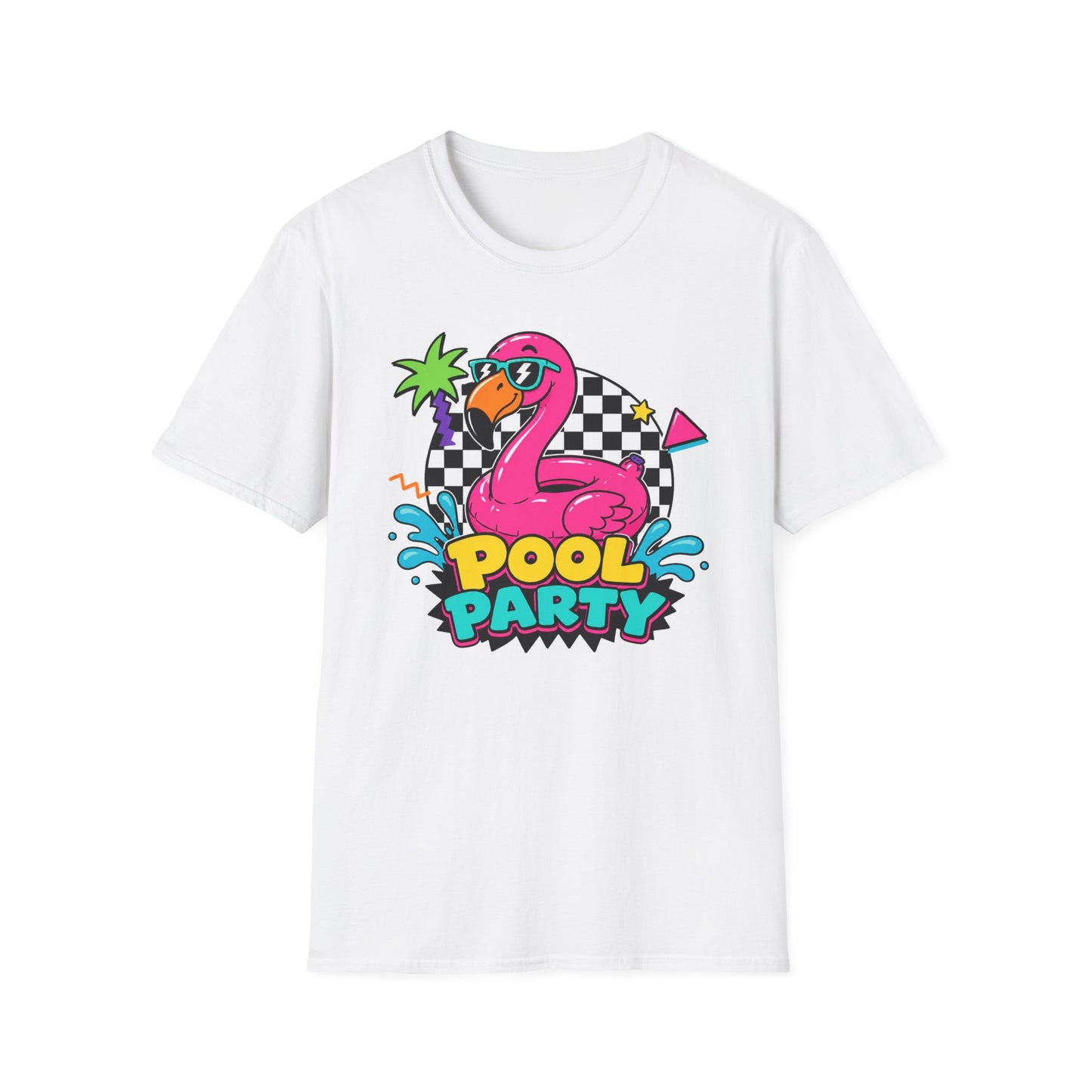 Flamingo Pool Party T Shirt