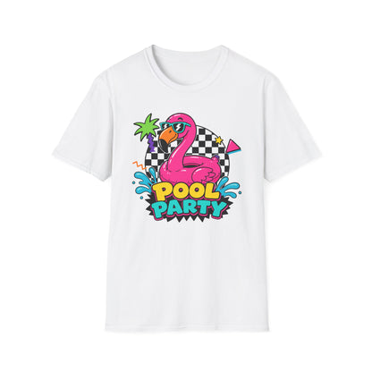 Flamingo Pool Party T Shirt