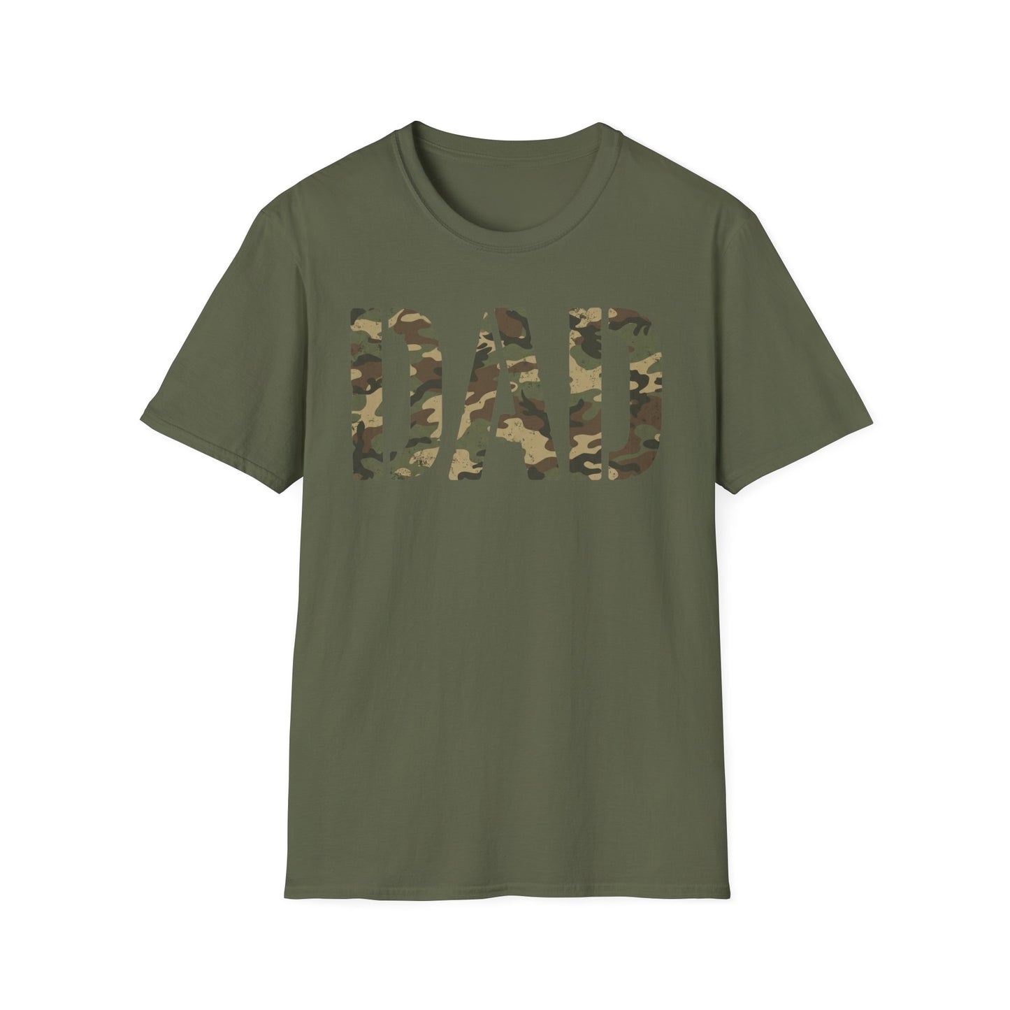 Camo Dad T Shirt