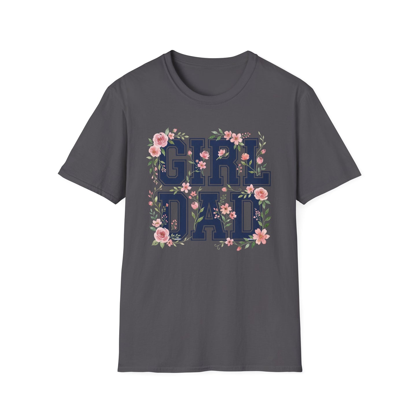 Girl Dad Floral T Shirt