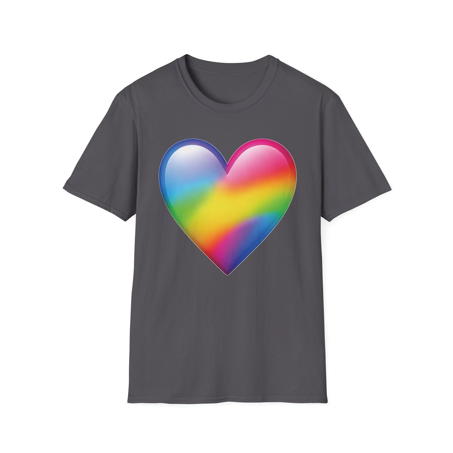 Rainbow Heart T Shirt