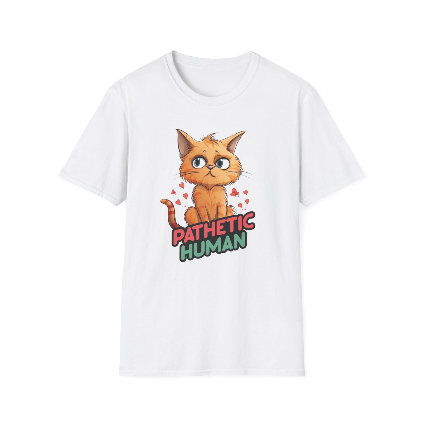 Pathetic Human Cat T Shirt