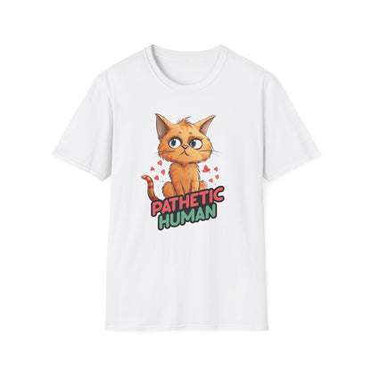 Pathetic Human Cat T Shirt