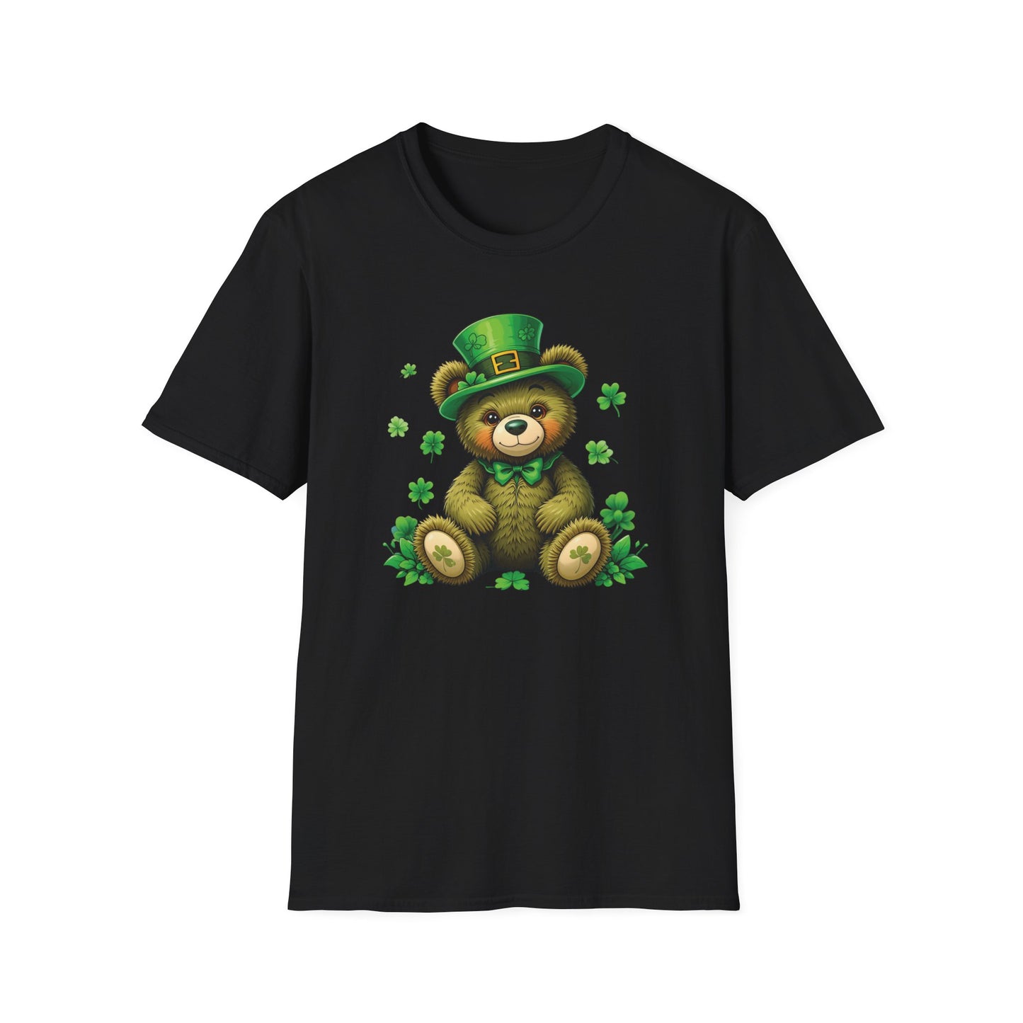 Shamrock Teddy Bear T Shirt