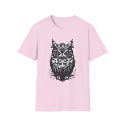 Midnight Wisdom Owl T Shirt