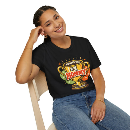 Number One Trophy For Mommy T Shirt