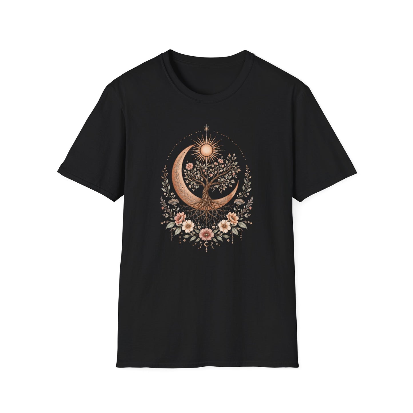 Moon Tree of Life T Shirt
