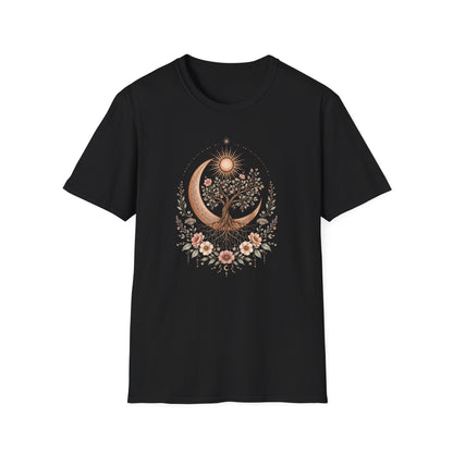 Moon Tree of Life T Shirt