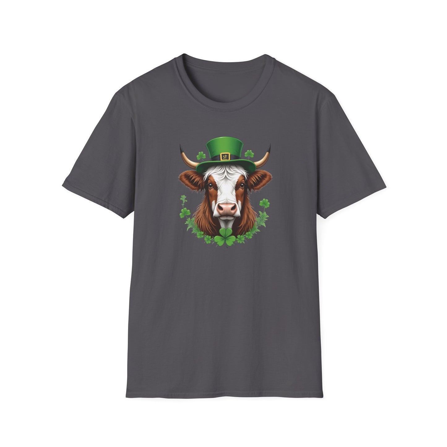 Lucky Highland Cow T Shirt