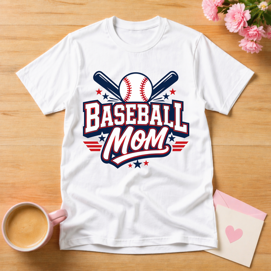 Baseball Mom T Shirt