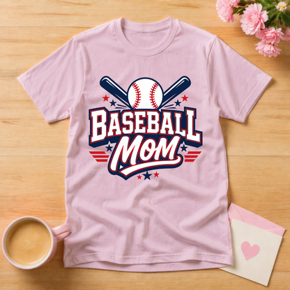 Baseball Mom T Shirt
