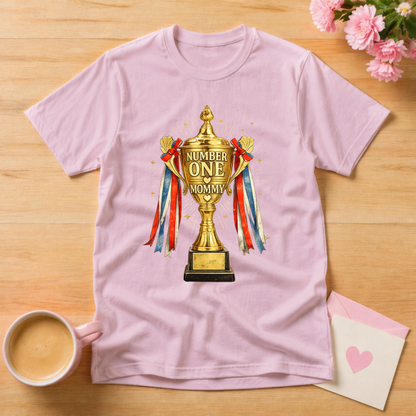 Number One Mom T Shirt