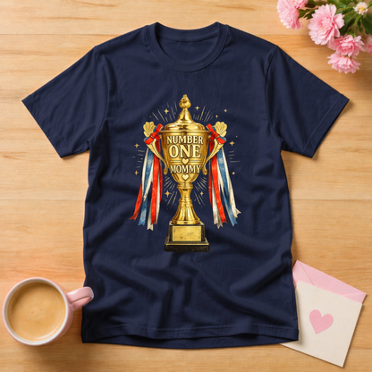 Number One Mom T Shirt