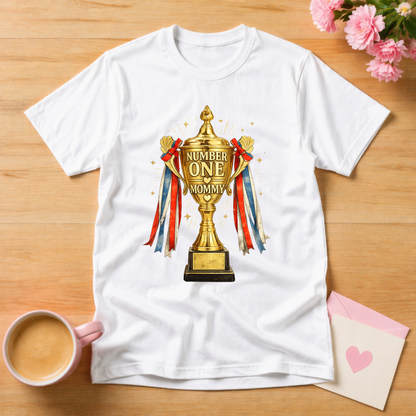 Number One Mom T Shirt