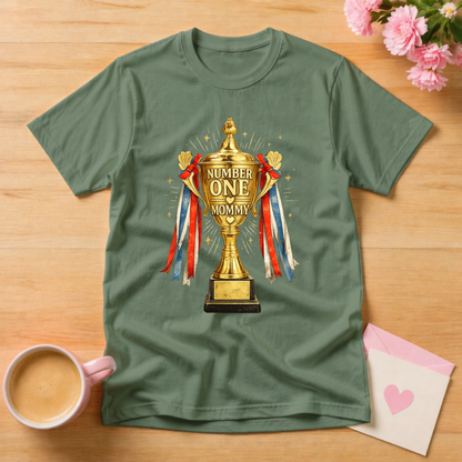 Number One Mom T Shirt