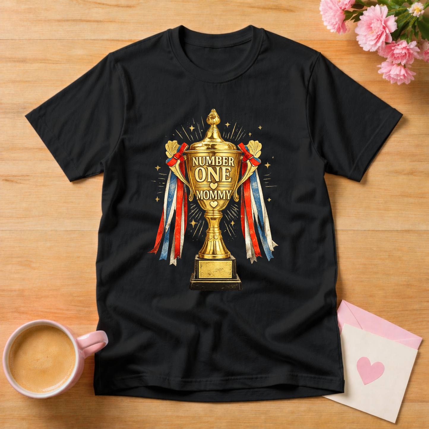 Number One Mom T Shirt