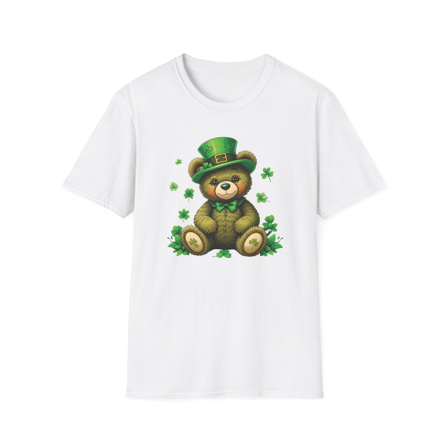 Shamrock Teddy Bear T Shirt