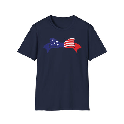 Patriotic USA Bow T Shirt