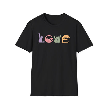 Cat Love T Shirt