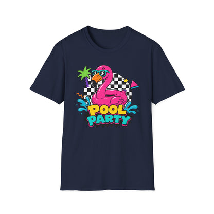 Flamingo Pool Party T Shirt