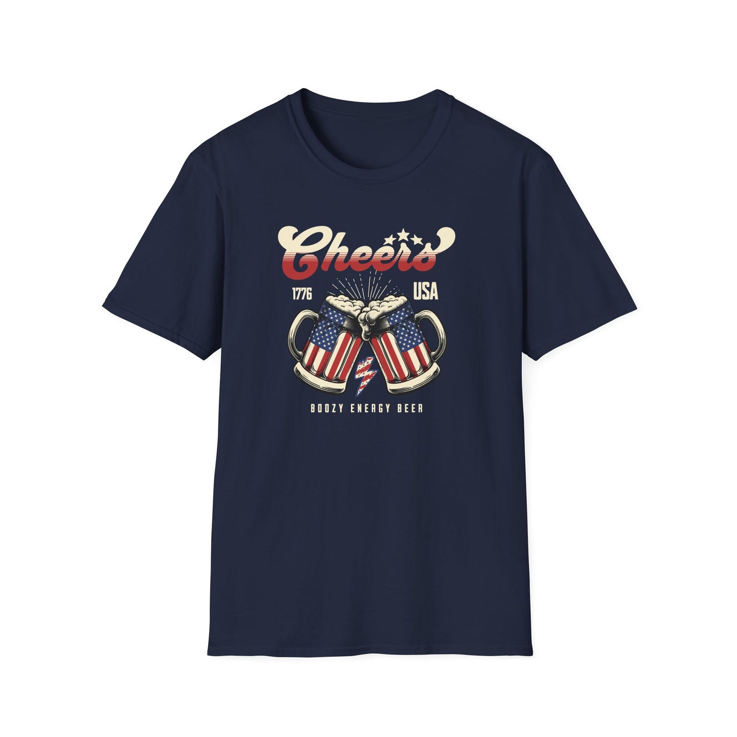 Cheers Boozy Energy Beer T Shirt