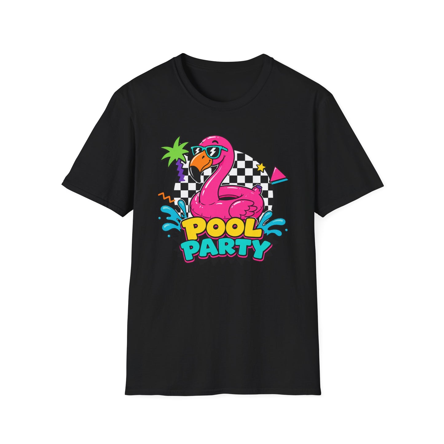 Flamingo Pool Party T Shirt