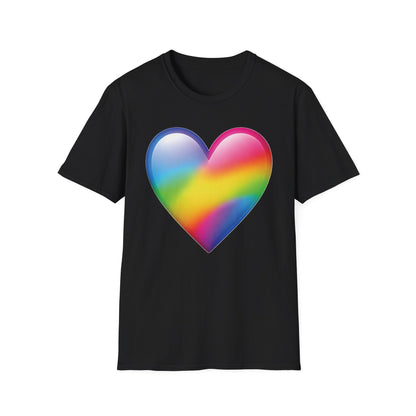 Rainbow Heart T Shirt