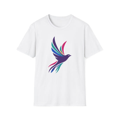 Colorful Flying Bird T Shirt