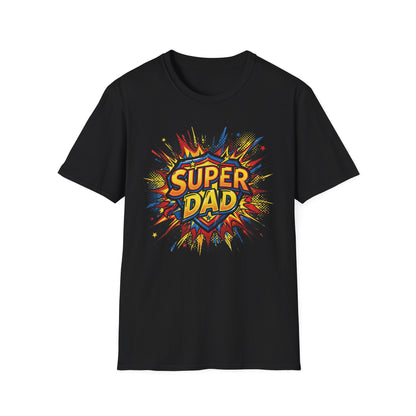 Super Dad Comic T Shirt