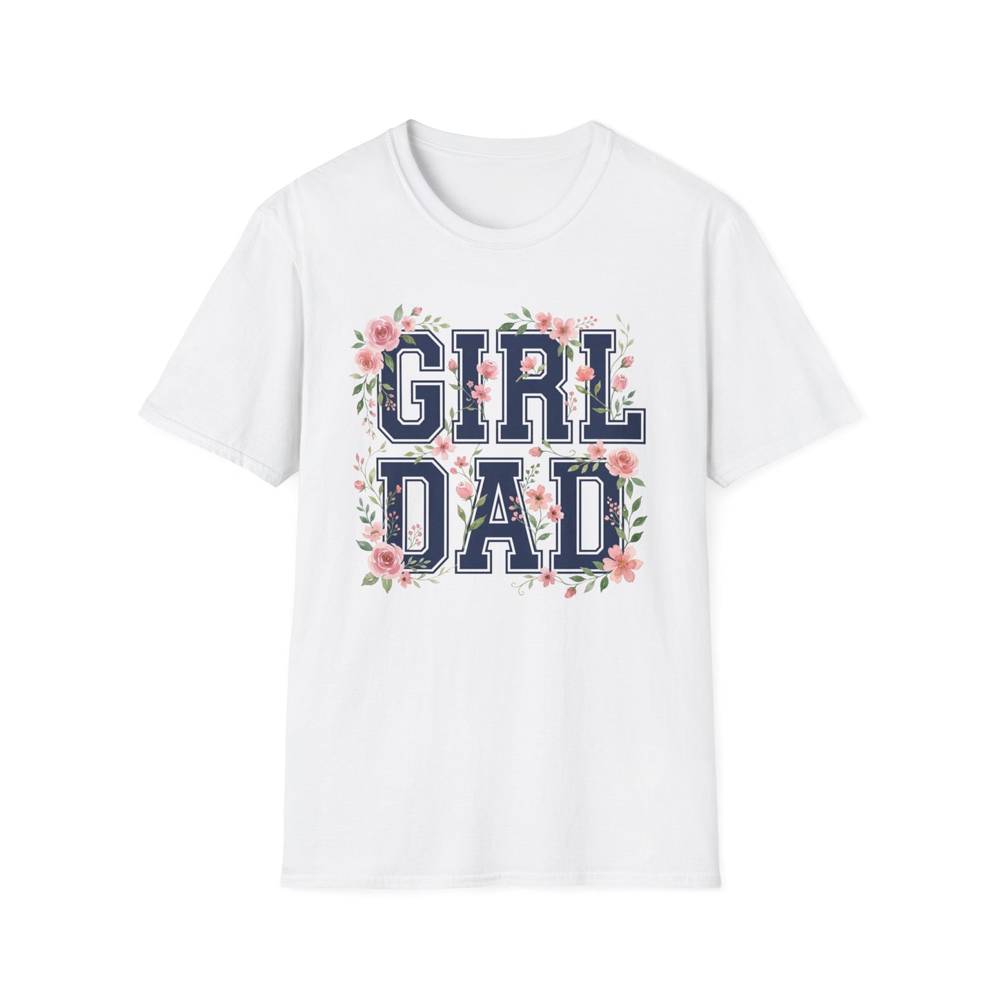 Girl Dad Floral T Shirt