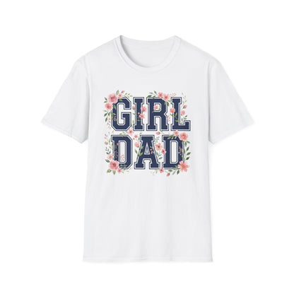 Girl Dad Floral T Shirt