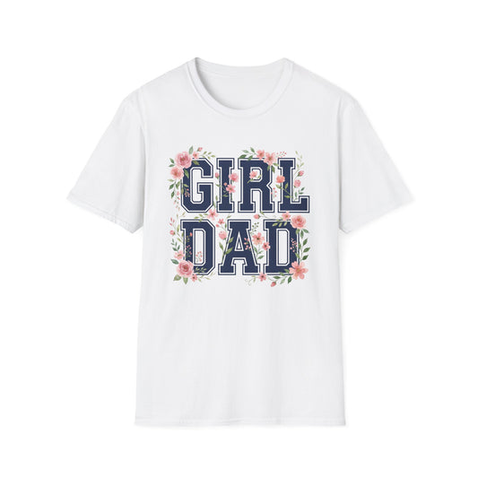 Girl Dad Floral T Shirt