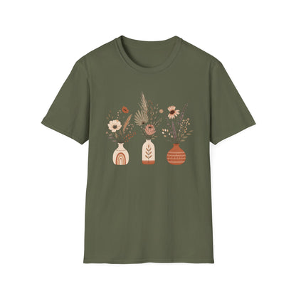 Boho Floral T Shirt