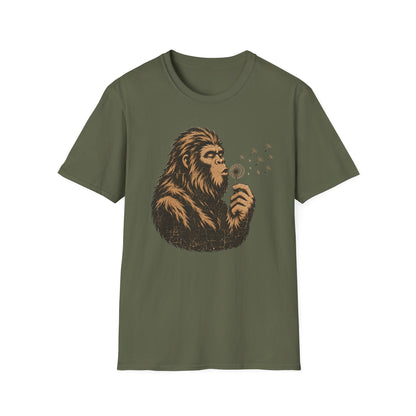 Bigfoot Dandelion T Shirt